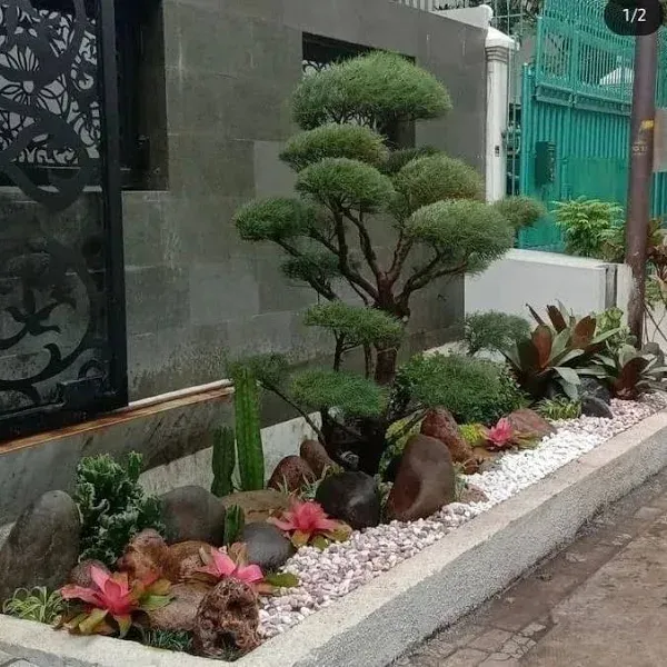 Jasa Tukang Taman di Cibubur: Taman Minimalis - Vertical Garden